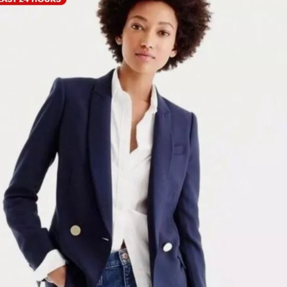 New WIth Tags J. Crew Dover Original Blazer! Sz 10! 198!